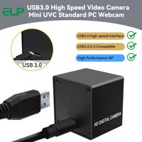 Cámara USB 3.0 de Alta Velocidad ELP 20MP, 4K 30FPS, 3840P 27.5FPS, Sin Distorsión, Gran Angular, para Win/Linux/Mac, con Controlador Gratuito