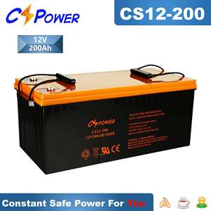 Batería de ciclo profundo CSPower 12V 200ah <span class=keywords><strong>AGM</strong></span>, batería de almacenamiento para panel solar de - Product Image 4