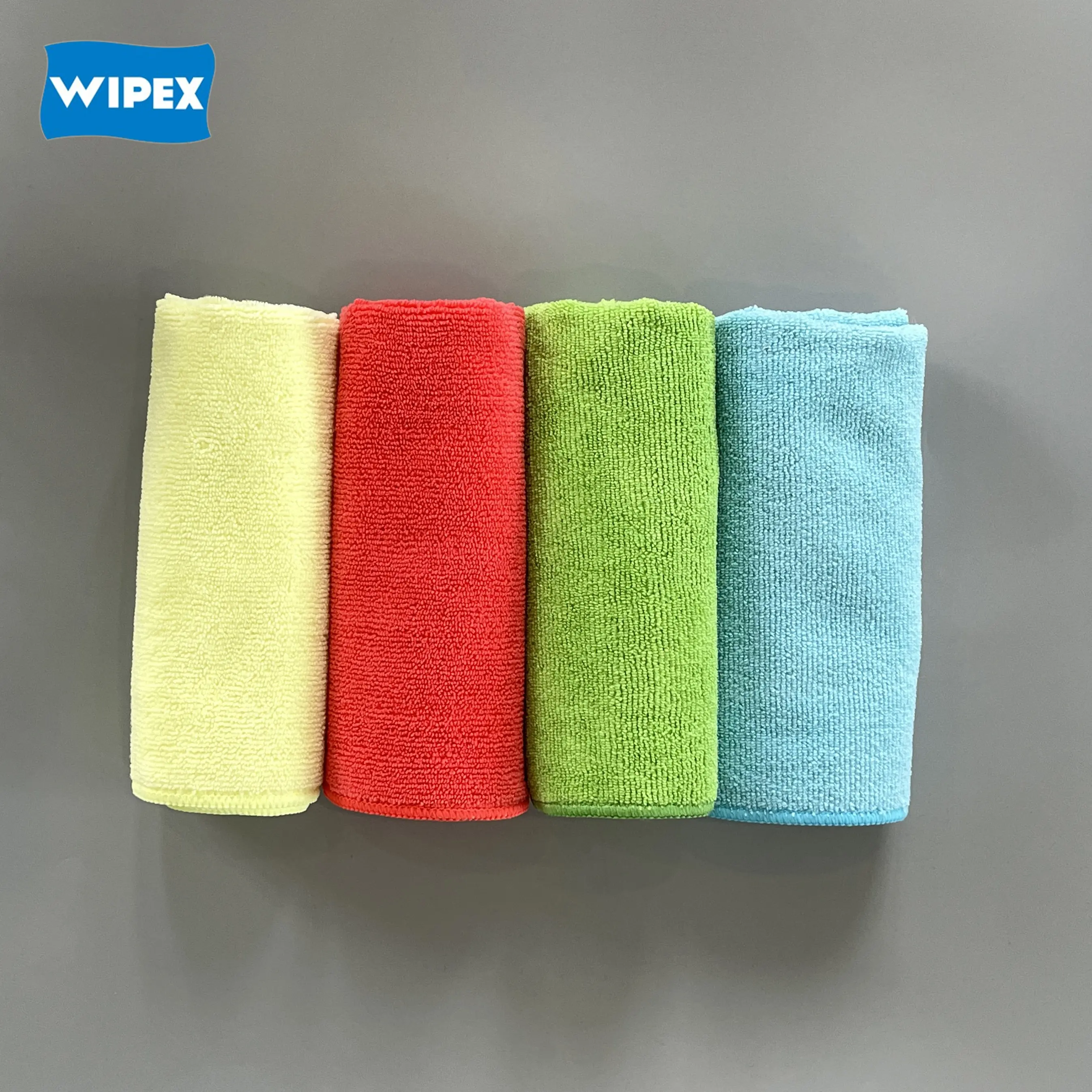 Beberapa warna poliester poliamida kain pembersih mikrofiber memoles mobil dapur handuk serat mikro handuk mikrofiber