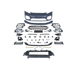 Kit de Carrocería Estilo Turbo S para <span class=keywords><strong>Panamera</strong></span> 970 a 971 (2009-2013) - Juego de Modificación de Parachoques Delantero y Parrilla de Ajuste Directo - Product Image 6