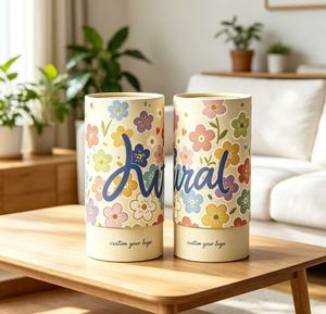 Emballage personnalisé en tube de papier pour cosmétiques, parfums, huiles essentielles et produits de beauté - Product Image 1