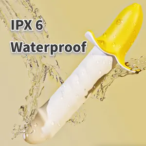 Nuevas frutas y verduras para hombres/mujeres con palo de masaje de masturbación 10 frecuencia distorsionada caballo plátano vibración G-spot masaje - Product Image 6