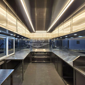 ตู้ขายของเคลื่อนที่กลางแจ้ง Apple Cabin โครงสร้างแข็งแรงตามความต้องการ แบบเต็นท์พับได้ - Product Image 3