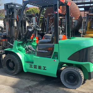 Made in Japan MITSUBISHI FD30 FD30NT 3 Ton <b>Used</b> Diesel Forklift with Gearbox Motor Engine & Bearing for Sale - Product Image 1