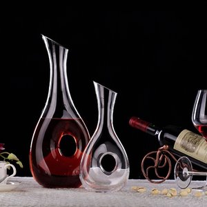 <span class=keywords><strong>Carafe</strong></span> à <span class=keywords><strong>vin</strong></span> <span class=keywords><strong>en</strong></span> cristal transparent sans plomb, design ajouré, soufflée à la main, <span class=keywords><strong>a</strong></span>ération rapide, pour <span class=keywords><strong>vin</strong></span> rouge, cadeau idéal pour la maison ou le bar - Offre Spéciale - Product Image 3