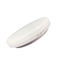 Plafonnier Led circulaire au design moderne avec capteur de mouvement, montage en Surface, idéal pour une salle de bain, un balcon ou un 24w, 15/18/24w, 10 unités
