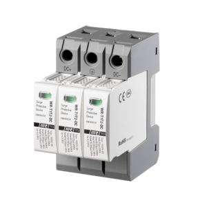 Protector Contra Sobretensiones WRDZ, Marca Más Vendida, SPD para Sistemas <span class=keywords><strong>Solares</strong></span> de CC, Tipo 1 y 2, 9kA, Limp, Voltaje Nominal de 1000v, 20ka para T1, 40ka para T2, 275v - Product Image 1