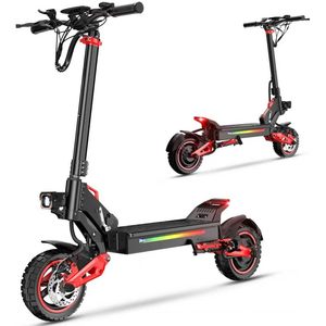 J15MAX 1600W Brushless Motor Electric <b>Scooter</b> 30mph Max Speed 48V 18AH Battery Double Suspension Hydraulic Shock Absorber for - Product Image 2