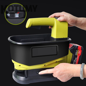 Épandeur d'engrais agricole rechargeable Applicateur d'engrais <span class=keywords><strong>Semoir</strong></span> multifonctionnel portable pour semences d'herbe et de légumes - Product Image 5