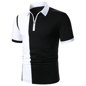T-shirts Polo Unisexe Personnalisables 100% Polyester Vente en Gros Manches Courtes Vierge Populaire Motif Uni Tissu Toile - Product Image 3