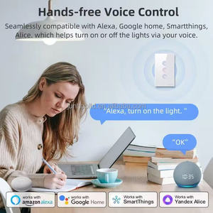 ETL SAA Certified Touch Groove Concave Glass Button Interruptor Wireless Inteligente Wifi Light <strong>Switch</strong> Wall <strong>Smart</strong> Home Electric - Product Image 4