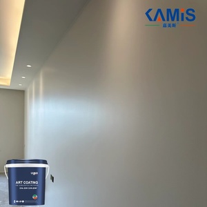 Vỏ trứng bóng sơn nước dựa trên nghệ thuật sơn tường nội thất mercerized tường Net mùi không thấm nước chống vết chà kháng - Product Image 3