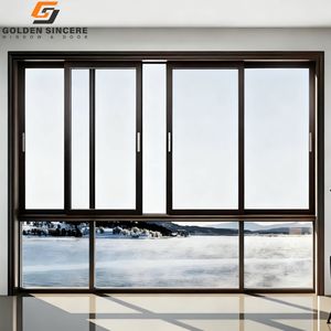 Ventana Corredera de Aluminio con Rotura de Puente Térmico de Fabricación China GS, Ventana de Ahorro Energético para Edificios Residenciales - Product Image 6