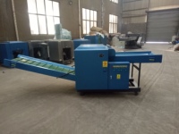 Équipement de recyclage textile haute performance, machine de découpe de feuilles de caoutchouc souple pour vêtements usagés