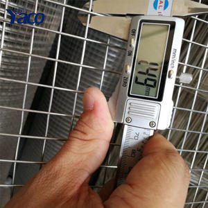 2mm 와이어 직경 <span class=keywords><strong>1</strong></span> "x <span class=keywords><strong>1</strong></span>/<span class=keywords><strong>2</strong></span>" 1x1 구멍 크기 브리드 케이지 용 스테인레스 스틸 용접 메쉬 - Product Image 4