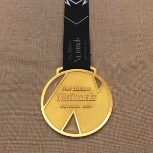 Medallas de Premio Personalizadas Baratas con Diseño de Imitación de Oro Antiguo, de Aleación de Zinc Fundido a Presión, para Carreras, Deportes, Tiro con Arco, <span class=keywords><strong>KEN</strong></span> Medal-059 - Product Image 6