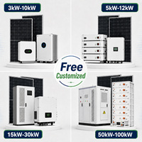 Système de stockage d'énergie par batterie (BESS) 80 kW 100 kW, système d'alimentation de secours hybride solaire pour les applications industrielles et commerciales