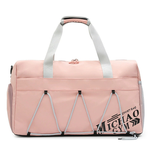 <span class=keywords><strong>Sac</strong></span> <span class=keywords><strong>de</strong></span> <span class=keywords><strong>sport</strong></span> imperméable en nylon pour femmes avec <span class=keywords><strong>compartiment</strong></span> à chaussures, nouveau design pour les voyages et les entraînements - Product Image 4