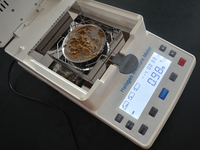 Analyseur d'humidité rapide pour matières solides, balance d'humidité à halogène