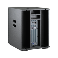 Columna de Sonido Activa Portátil LS3 con Carcasa de Madera, Mono, 800W, Modelo KSL405T/KSL15D, XLR/Speakon, Garantía de 3 Años, de Pie