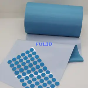 Membrane d'évent hydrophobe à haut débit d'air de couleur bleue FULIO