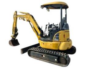 Excavatrices Komatsu d'occasion à vendre, mini-excavatrice Komatsu PC35 de 3,5 tonnes, excavatrice sur chenilles en bon état - Product Image 1
