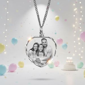Wholesale Cheap K9 Blank Crystal Keychain Custom Heart Shape Crystal Photo Frame with Custom Logo for <b>Wedding</b> <b>Souvenir</b> Gift - Product Image 3