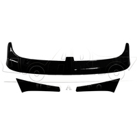 Extension de spoiler de voiture HS, style Clubsport, en carbone, pour Volkswagen Golf 7 7.5 GTI R