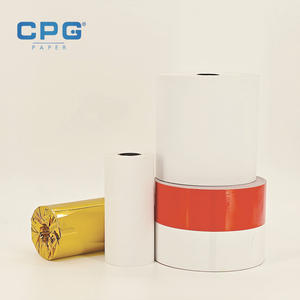 Rollos de Papel Térmico para Terminal Punto de Venta, Personalizados por el Fabricante, Libres de BPS, 57x50mm 80x80mm 48gsm, para Recibos de Caja - Product Image 1