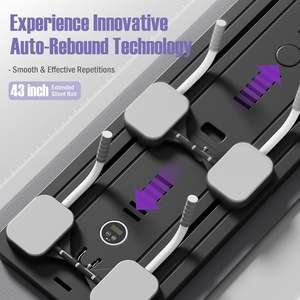 RS polifunzionale <span class=keywords><strong>per</strong></span> <span class=keywords><strong>esercizi</strong></span> da casa attrezzature <span class=keywords><strong>per</strong></span> il Fitness plancia <span class=keywords><strong>per</strong></span> il torace e il muscolo addominale Slider rullo Auto Rebound Fitness Board - Product Image 5