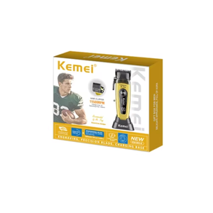 Recortadora <span class=keywords><strong>de</strong></span> <span class=keywords><strong>Pelo</strong></span> Profesional <span class=keywords><strong>Kemei</strong></span> KM-90-4 con Cuchilla DLC, Motor Más Rápido, Herramienta <span class=keywords><strong>de</strong></span> Corte para Peluquero, Carga Dual con Base - Product Image 6