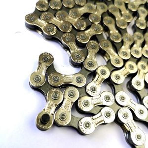 Chaîne de vélo en acier Shine Soon, <span class=keywords><strong>prix</strong></span> usine, 7 vitesses, 116 maillons, 337g, haute résistance et durable - Product Image 5