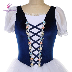 Abito da Balletto Romantico Giselle Moderno 25065 Abbigliamento da Danza per Ballerine Costume Tutù Stile Occidentale - Product Image 5