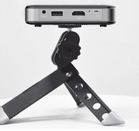 Mini projecteur intelligent S20 avec batterie intégrée, Android, portable, extérieur, haute définition 4K, interface USB