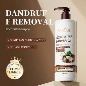 Shampoo pour cheveux SADOER en marque privée, shampooing pour cheveux propre, antipelliculaire, anti-<span class=keywords><strong>poux</strong></span>, shampooing pour cheveux à la kératine, shampooing pour cheveux biologique à la noix de coco - Product Image 2