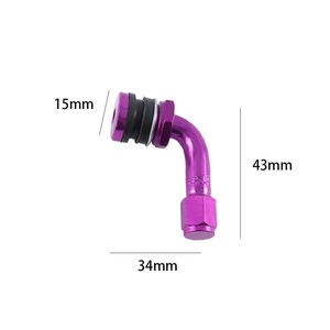 Ventes directes d'usine PVR32 <span class=keywords><strong>Tubeless</strong></span> Tire Valve Bouche Voiture Moto Véhicule Électrique En Alliage D'aluminium Vide Pneu Valve Bouche - Product Image 2