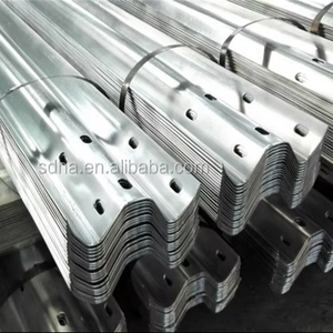 Xuất Khẩu toàn cầu en1317 h2w3 giấy chứng nhận nhà máy giá thép mạ kẽm <span class=keywords><strong>Q235</strong></span> q355 W chùm hộ Lan Tôn sóng Bảo vệ đường sắt Giao Thông Đường Bộ rào cản - Product Image 1