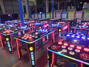 Machine de jeu d'arcade interactive 2 joueurs Naughty Bean Hit Hammer, populaire et très demandée, pour centre d'amusement intérieur et défi en arène - Product Image 6