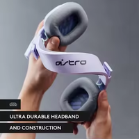 Logitech Astro A10 headset Gaming generasi ke-2, headset Gaming ringan dengan mikrofon untuk PC/MAC, dll