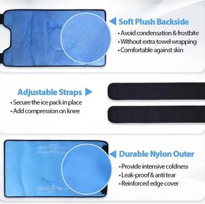 Productos en línea Rodilla Paquete de hielo Envoltura Terapia fría y caliente Compresión reutilizable para la recuperación de lesiones por desgarro de menisco - Product Image 4