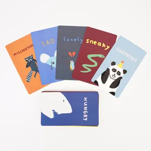 Personal isierte erstellen benutzer definierte billige Druck Kid Fruit Stick Kartenspiel