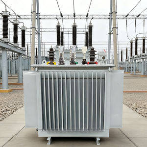 محول كهربائي S11-<span class=keywords><strong>M</strong></span>-500 كيلو فولت أمبير ثلاثي الأطوار لرفع/خفض الجهد 10 كيلو فولت مغمور بالزيت لتوزيع الطاقة - Product Image 1