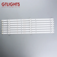 Strip lampu latar Tv Lcd baru lampu latar Tv untuk 3PFF5012/T3 43DL4012N/62 L43E6800 43HFF5952/T3 43l1600C