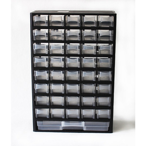 Drawer Plastic Parts Storage Hardware Tool Cabinet, multifunction tool box drawer slides organizer