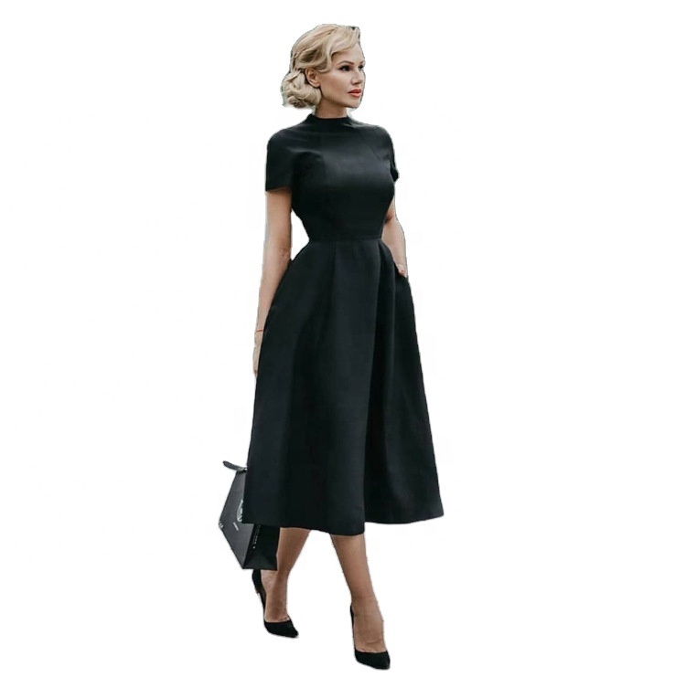 Fit Flare Dress Formal - Elegant Women's Clothing
