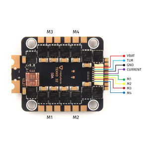 HolyBro Tekko32 F4 4en1 Mini 50A ESC(AM32) 4-6S M4 30.5x30.5mm 4en1 para Accesorios de Coches de Carreras RC - Product Image 5