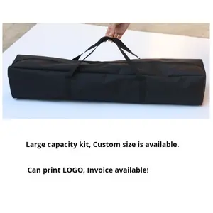 600D Oxford Cloth Outdoor Tote Bag Camping Style Canopy Tent Stuff Sack <b>Foldable</b> <b>Table</b> Chair Cosmetics Bag - Product Image 4