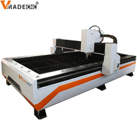 Plaque d'acier 1300x2500mm CNC Table de découpe plasma laser avec source d'alimentation plasma 63A