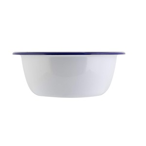 Simple & Plain Metal <b>Enamel</b> <b>Bowl</b> Set Sustainable Porcelain Steel Clay Popcorn <b>Bowl</b> Dishes For Camping Food Popcorn Serving - Product Image 5