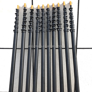 Tige télescopique en fibre de carbone 3K pour alimentation en eau, connecteur de poteau de ski, tube télescopique en fibre de carbone pour nettoyage de vitres - Product Image 1